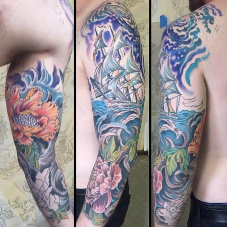 Tattoos - cosmic ship ( in progress) - 106381